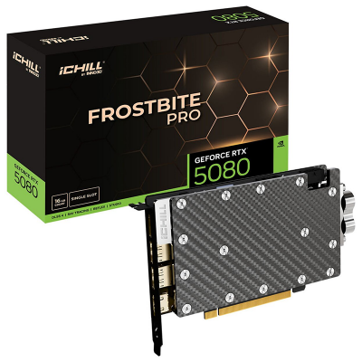 Scheda Video INNO3D iChill GeForce RTX 5080 Frostbite Pro 16 GB GDDR7