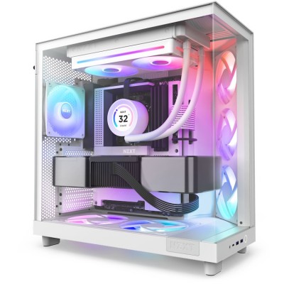 Ventole NZXT F240 RGB Core Uni-Frame 240mm Bianco