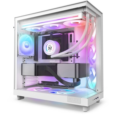 Ventole NZXT F360 RGB Core Uni-Frame 360mm Bianco
