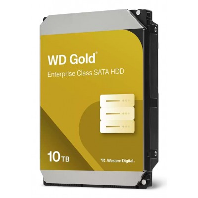 WD Gold 10 TB, SATA6Gb, 256MB, 7200rpm, 24x7