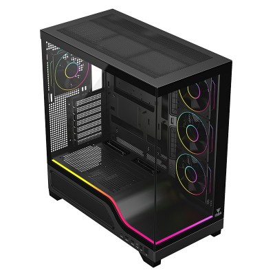 Case itek SHOWBUI WAVE 82B Midi-Tower Nero