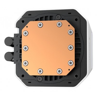 Dissipatore a Liquido DeepCool LM240 LCD RGB 240mm Bianco
