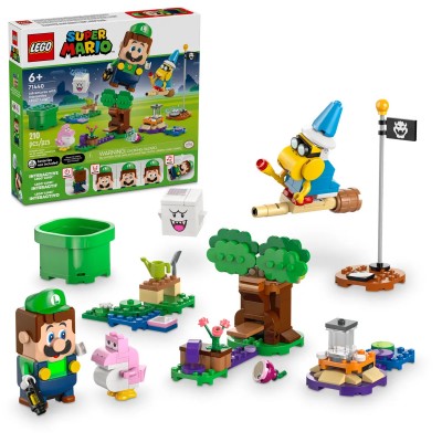 LEGO 71440 Super Mario Adventures con il giocattolo interattivo LEGO Luigi