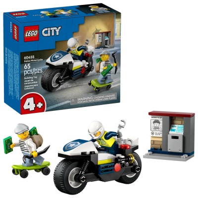 LEGO 60455 Inseguimento in moto della polizia cittadina