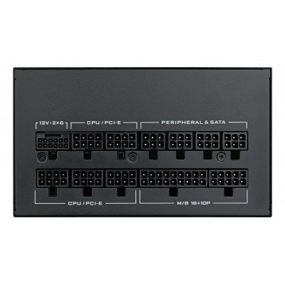Alimentatore Lian Li SX Series 80 PLUS Platinum PCIe 5.1 ATX 3.1 1200W Nero