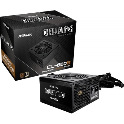 Alimentatore Asrock Challenger CL-650B 80Plus Gold ATX 650w Nero