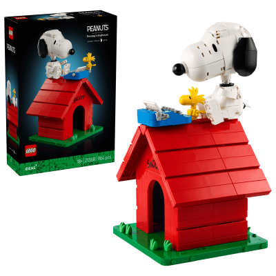 LEGO 21368 Ideas Peanuts La Cuccia di Snoopy