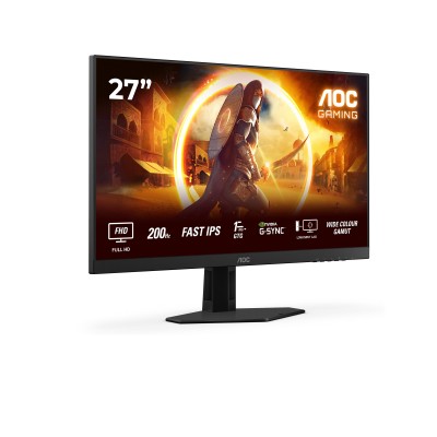 Monitor AOC G4 27G4HRE 27" 1920 x 1080 Pixel Full HD LED Nero Rosso
