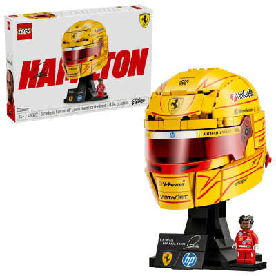 LEGO 43022 Casco di Lewis Hamilton Scuderia Ferrari HP