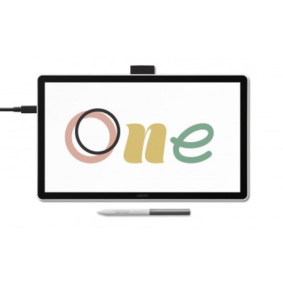 Tavoletta Grafica Wacom One 14 309 x 174 mm USB Nero
