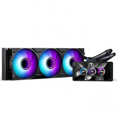 Dissipatore a Liquido Phanteks Glacier One 360M25 LCD 6" RGB 360mm Nero