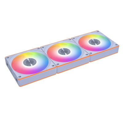 Ventole Lian Li UNI FAN CL Wireless Kit Da 3 Reverse Blade RGB PWM 120mm Bianco