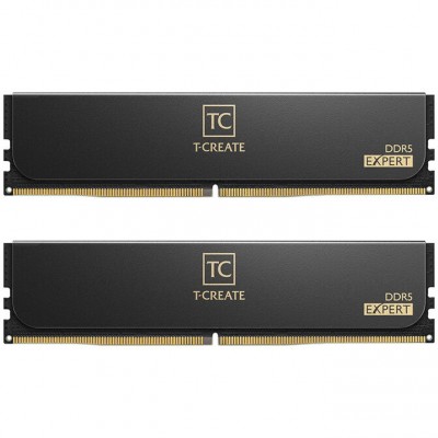 Ram TeamGroup T-Create Expert DDR5 128GB (2x64) 6400Mhz CL42 XMP/EXPO Nero