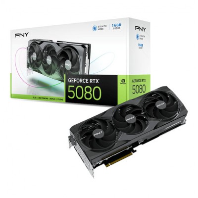 Scheda video PNY GeForce RTX 5080 16GB Triple Fan