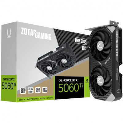 Scheda Video Zotac GAMING GeForce RTX 5060 Ti Twin Edge OC NVIDIA 8 GB GDDR7