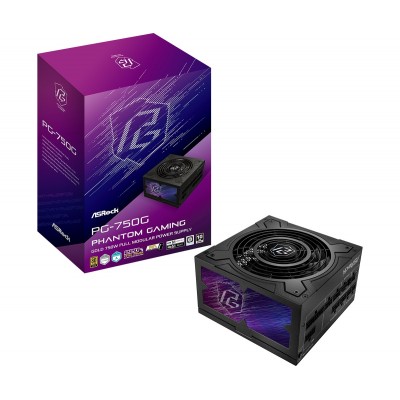 Alimentatore Asrock Phantom Gaming PG-750G 750 W 20+4 pin ATX Nero