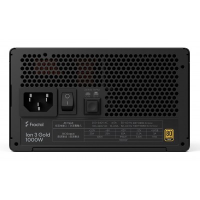 Alimentatore Fractal Design Ion 3 Gold 1000W 24-pin ATX Nero