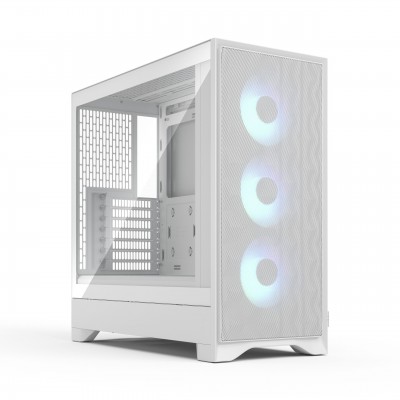 Case Fractal Design Pop 2 Air TG RGB Mid Tower ATX Vetro Temperato Bianco