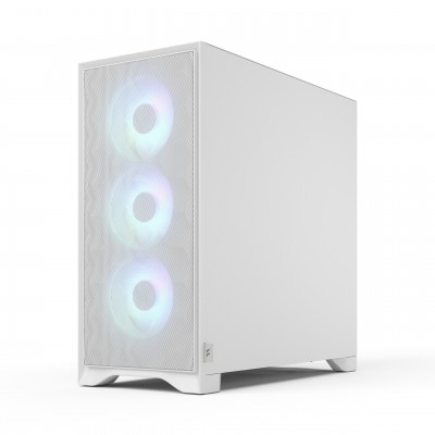 Case Fractal Design Pop 2 Air TG RGB Mid Tower ATX Vetro Temperato Bianco