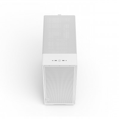 Case Fractal Design Epoch XL White TG Clear Tint Mid-Tower E-ATX Vetro Temperato Bianco
