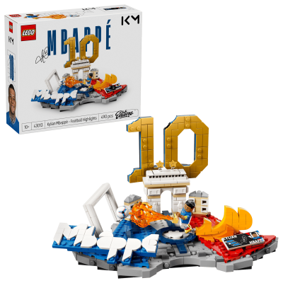 LEGO 43013 Editions Kylian Mbappé Highlights calcistici