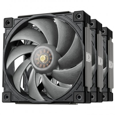 Ventole Sudokoo Mach120 PWM Kit da 3 120mm Nero
