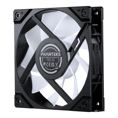 Ventola PHANTEKS M25 Gen2 PWM D RGB Kit Da 3 Lama Inversa 120mm Nero