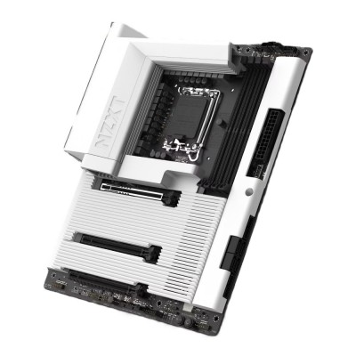 Scheda Madre NZXT N7 Z890 LGA 1851 DDR5 Wi-Fi 6E ATX Bianco