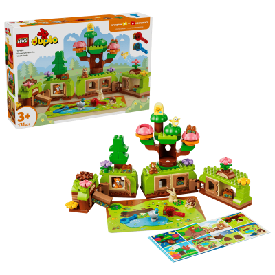 LEGO 10480 DUPLO Foresta esplorativa con animali selvatici