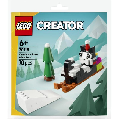 LEGO 30718 Creator L'avventura innevata di Cataclaw