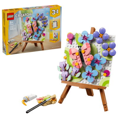 LEGO 31390 Creator 3 in 1 Dipinto floreale decorativo
