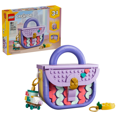 LEGO 31391 Creator 3-in-1 Borsetta alla Moda Portaoggetti