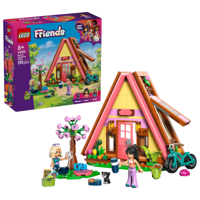 LEGO 42682 Friends Cabina glamping nella natura