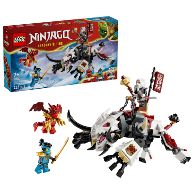 LEGO 71863 Ninjago Zilvar e Grimtak la Bestia Drago