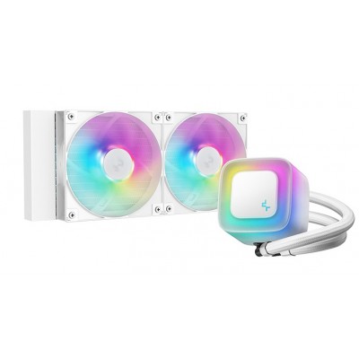 Dissipatore A Liquido DeepCool LE240 V2 ARGB Bianco