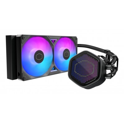 Dissipatore A Liquido Cooler Master MasterLiquid Atmos II 240 Pixel LED ARGB Nero