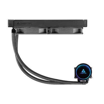 Dissipatore A Liquido Chieftec ICEBERG 240 RGB Nero