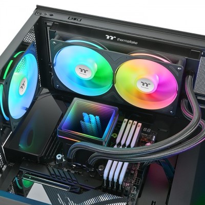 Dissipatore A Liquido Thermaltake TH240 V3 ARGB Nero