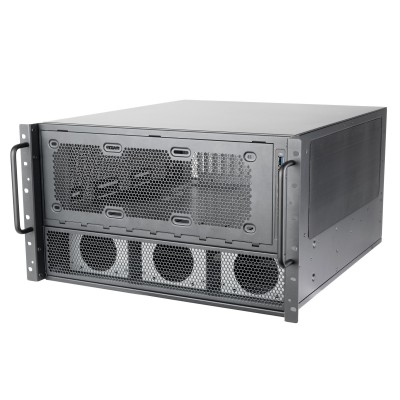 Case Rack SilverStone SST-RM600 6u Nero