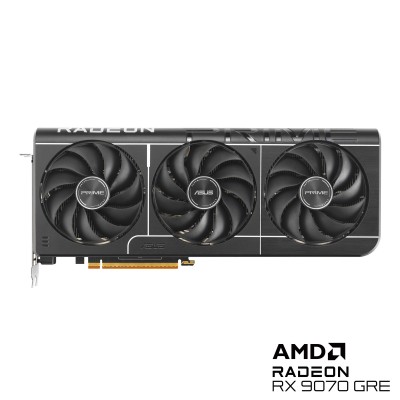 Scheda Video ASUS Prime Radeon AMD RX 9070 GRE OC Edition 12GB GDDR6 Nero