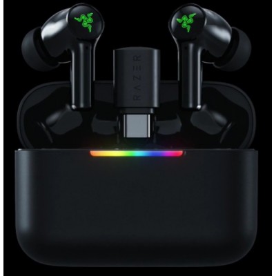 Headset Razer Hammerhead V3 HyperSpeed wireless con cancellazione attiva del rumore Nero