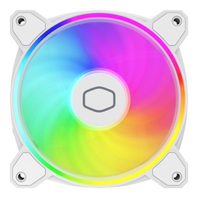 Ventola Cooler Master MasterFan MF120 Halo2 White Edition 120mm Bianco