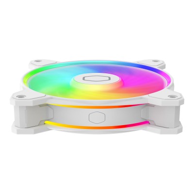 Ventola Cooler Master MasterFan MF120 Halo2 White Edition 120mm Bianco