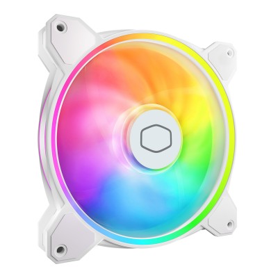 Ventola Cooler Master MasterFan MF140 Halo2 White Edition 140mm Bianco