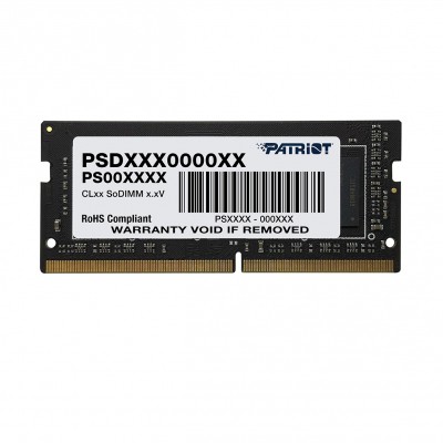 Ram So-Dimm Patriot Signature Line DDR4 3200Mhz (1x8) 8GB CL22