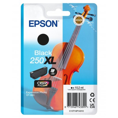 Cartuccia Epson d'inchiostro nero C13T16P14010 250 XL 500 Pagine 10,2ml