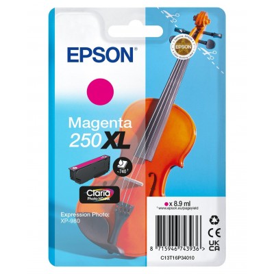 Cartuccia Epson d'inchiostro magenta C13T16P34010 250 XL 740 Pagine 8,9ml