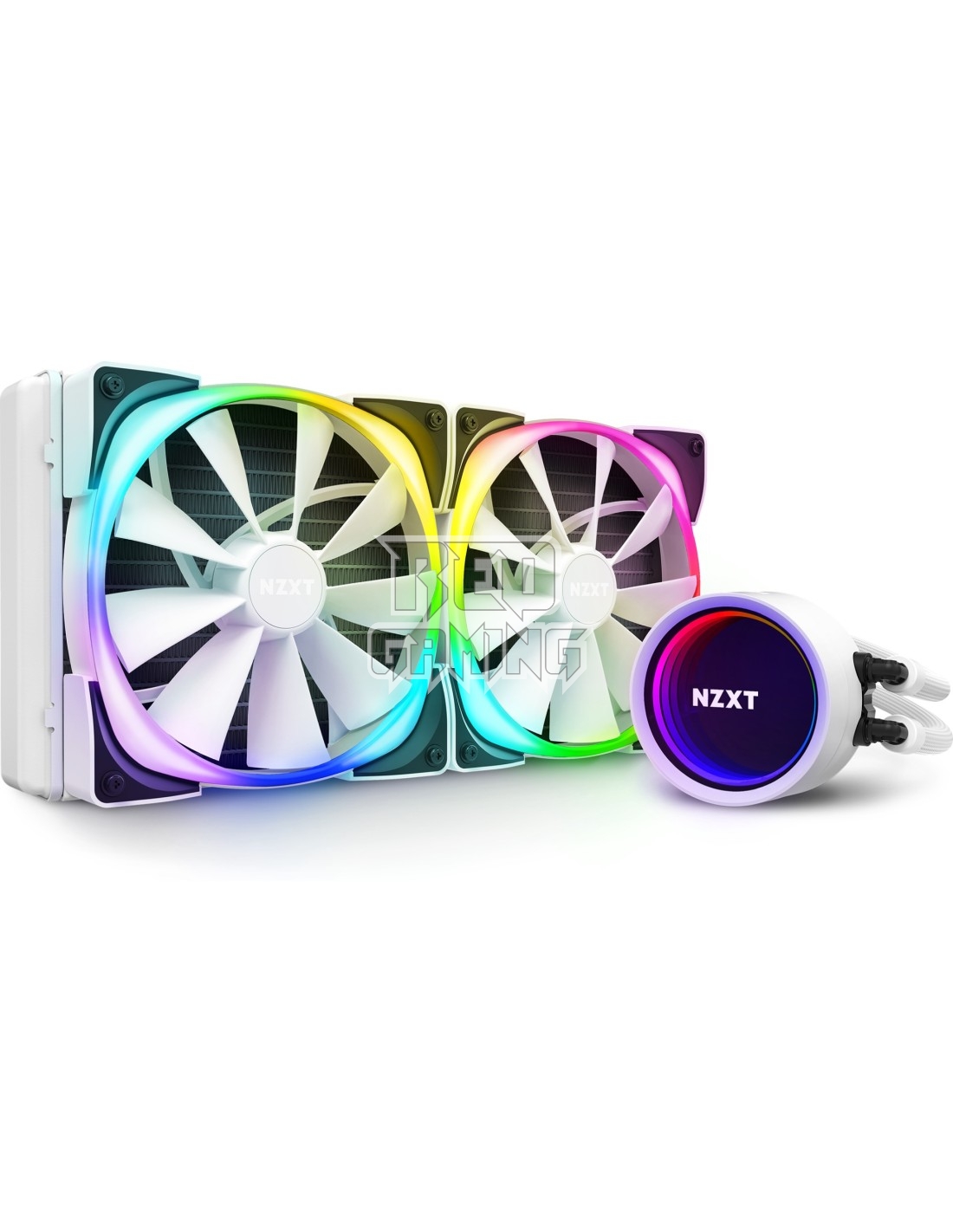 NZXT Kraken X63 RGB Processore Raffreddatore di liquidi tutto in uno 14 cm  Bianco