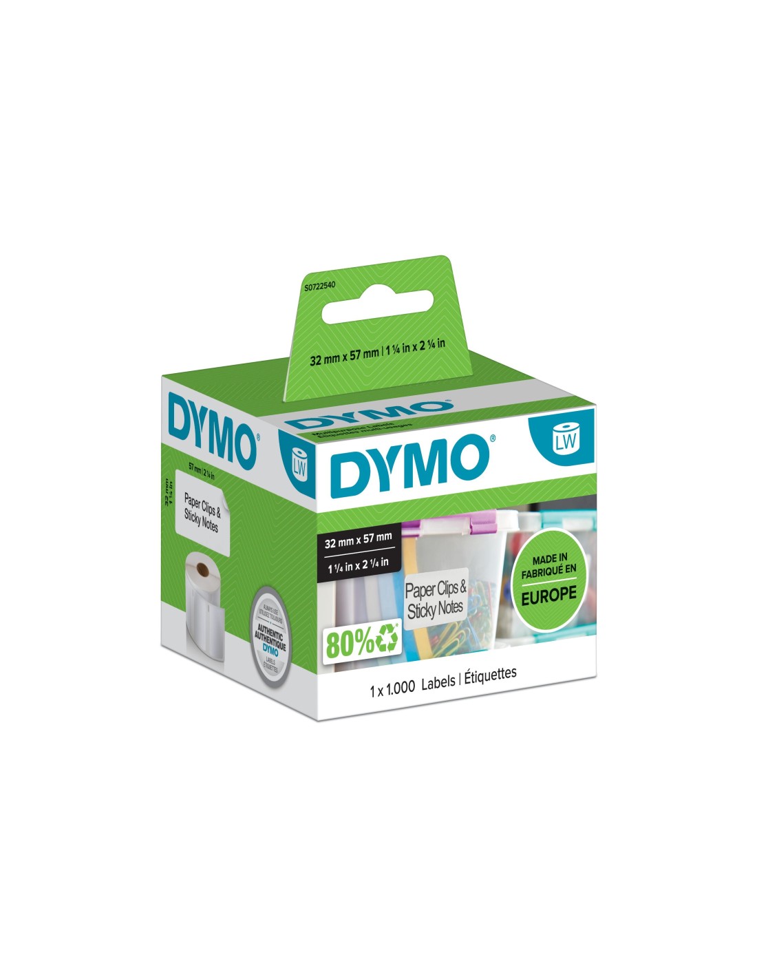 DYMO LW - Etichette multiuso - 32 x 57 mm - S0722540