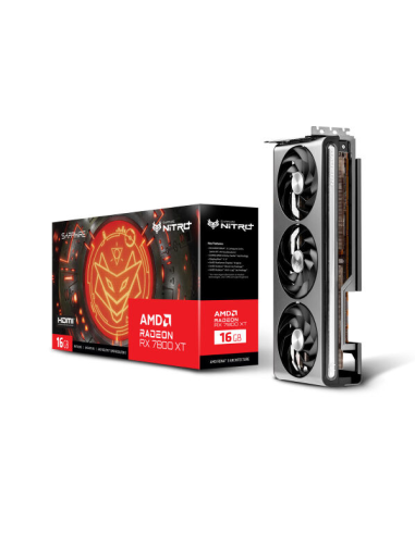 Scheda Video Amd Radeon Sapphire Nitro 7800 Xt Gaming OC GDDR6 16 GB